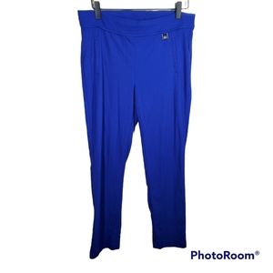 Rafaella Comfort Dress Pants Royal Blue Size 10